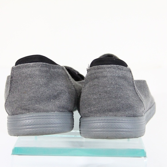 Eddie Bauer Men\'s Slip on Shoes sz 12 gray Loafer Canvas Moccasin main image 9